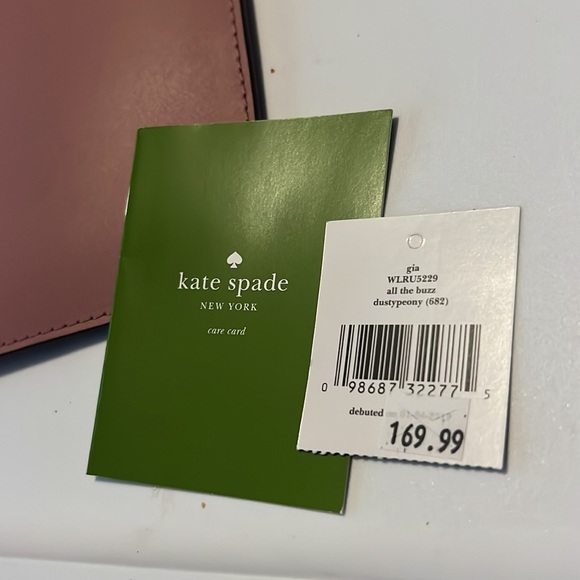 Kate Spade Gia All The Buzz Dusty Peony 682 WLRU5229 NWT - Picture 2 of 4